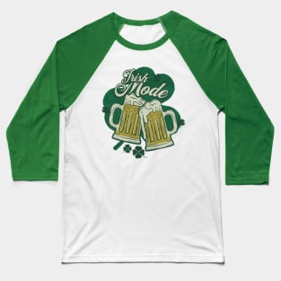 St Patricks Day irish mode Shenanigans squad Baseball T-Shirt